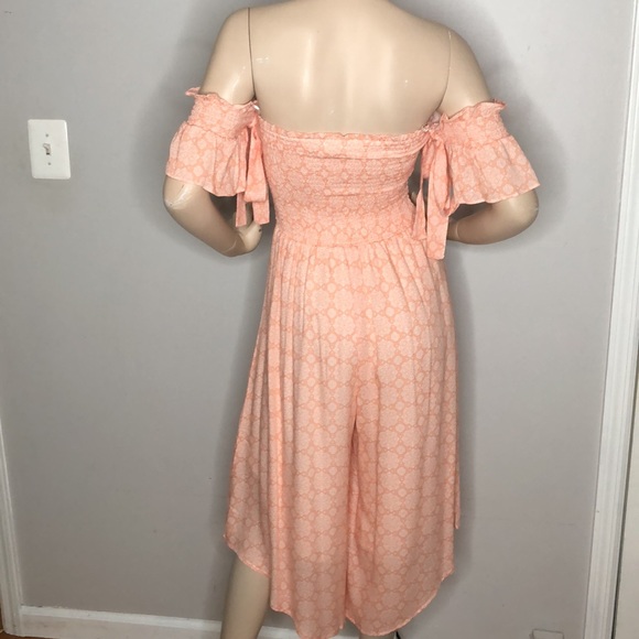 PEACH WHITE ROMPER - Picture 14 of 14